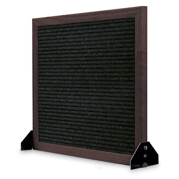 Indoor Enclosed Combo Board, 48"x36", Bronze Frame/Green & Buff